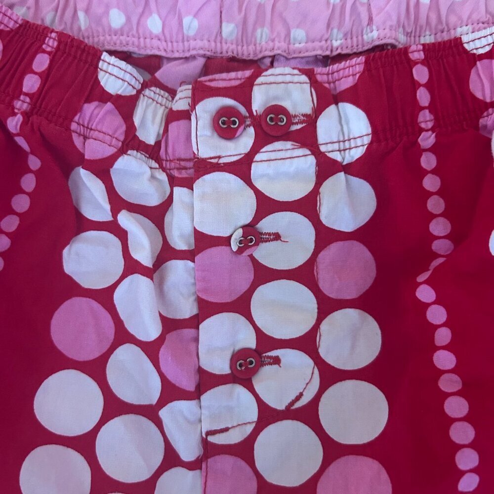 Vintage 2000’s Victoria’s Secret PINK Polka Dots Pajama Pants PJs Size Large i - Picture 7 of 12
